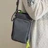 Crossbody Water Bottle Bag Adjustable Strap with Front Pocket for Hiking Camping