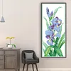 Flower - 9CT Partial Beaded Cross Stitch Kit(17x42cm)