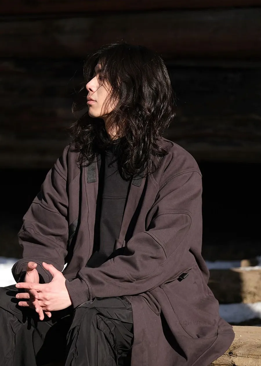 Gorpcore Hoodie Kimono - Gorpcore Clothing - X