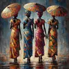 (US Local)Paint By Numbers Kit On Canvas DIY Oil Art Girl Picture Home Wall Decor40x40cm