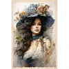 Diamond Painting-DIY Full Round Drill Lady(40*60CM)