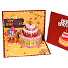 Cake-Pop Up Greeting Card