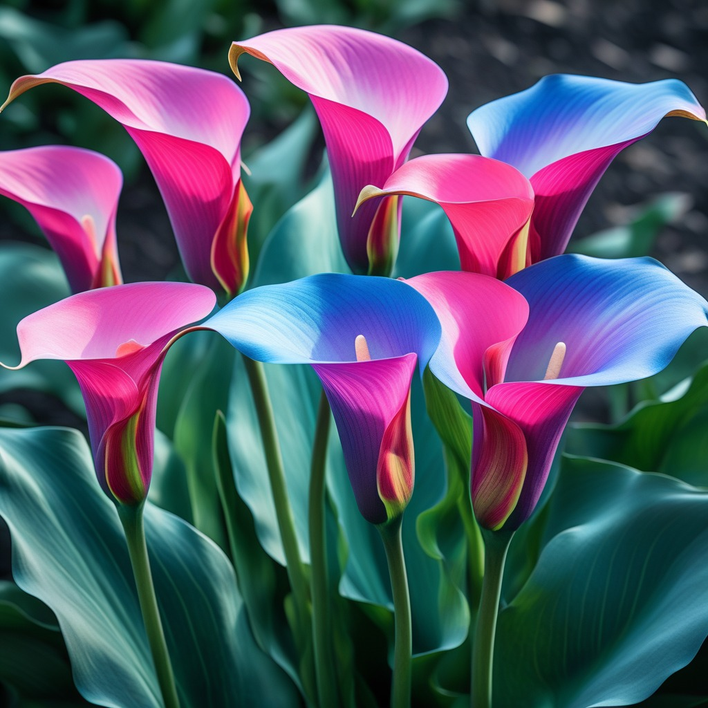 #2-Mysterious Aurora Calla Lily 🌌✨