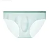Men Seamless Underwear Ice Silk sexy see-through briefs Underwear Shorts Ultra-thin Mini Bikini