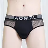 Summer Thin Ice Silk Hollow Mesh Men's Underwear