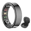 R09 Smart Ring Waterproof Body Temperature Health Sleep Monitor for Men Women