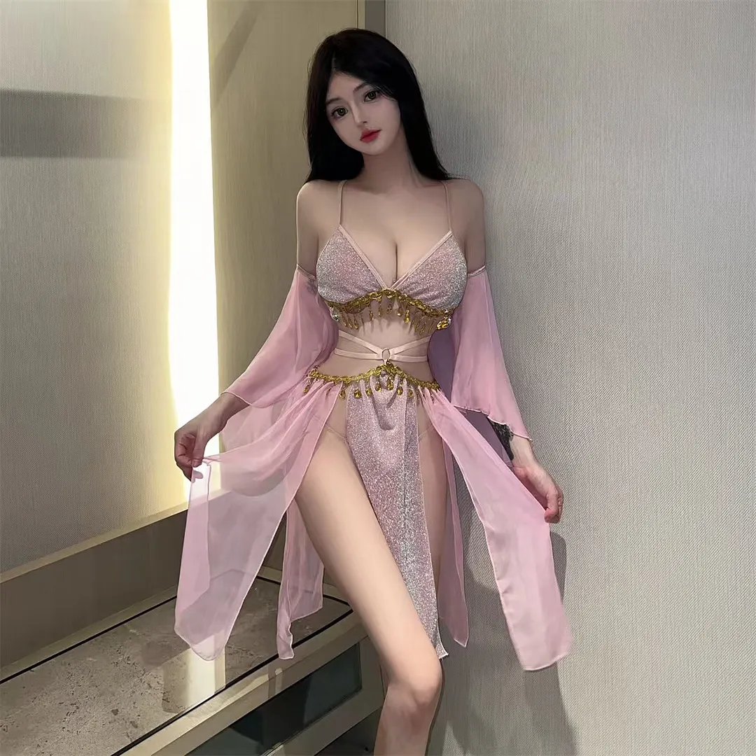 Churchf New Chinese Style Of Ancient Style Exotic Dunhuang Flying Sky Dance Clothing Lingerie Free From Sexy Hanfu