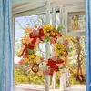 DIY Acrylic Special Shaped Diamond Painting Fall Wreath Ornament Hanging Kit
