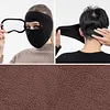 Masque chaud coupe-vent avec lunettes unisexe