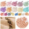 Cross Stitch Bead Embroidery Accessories 2.0mm Metallic Glass Round Beads DI Beads Suitable For 11ct Canvas Hairpin Bracelet Necklace Jewelry Accessories