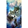 Wolf -11CT Stamped Cross Stitch Kit(40*70cm)