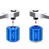 Bicycle Crank Installation Tool Metal Remove Tool for DUB XTR M9100 Crank Cover