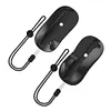 2Pcs Game Controller Mouse Base Left+Right Controller Bracket Holder for NS2