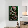 >SALE<5D DIY Full Square Drill Diamond Painting Dragon Kit Home Decoration Art Craft
