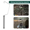 Camping Light Holder Aluminum Alloy Portable Lamp Bracket for Outdoor Garden BBQ