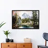 11CT Counted/Stamped Mountain water-Cross Stitch 40*50cm