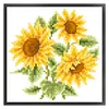 Sunflower - 9CT Partial Beaded Cross Stitch Kit(19x19cm)
