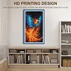 (US Local)Phoenix-11CT Stamped Cross Stitch Kit(40x70cm)