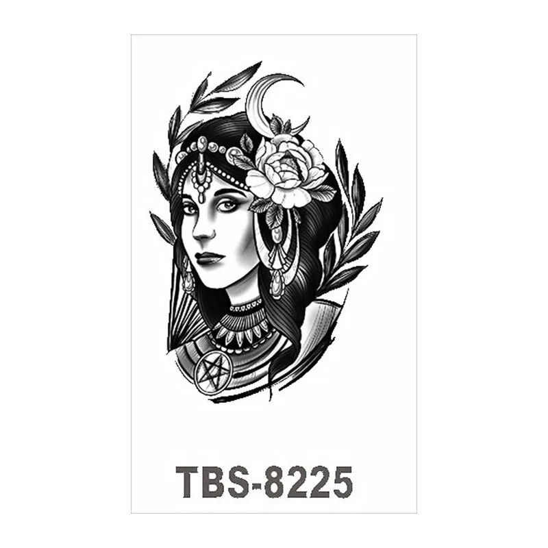 Waterproof Temporary Tattoo Stickers Wolf Fox Tattoo Chest Stickers Leg Arm Tatoo Man Woman Fake Tattoo Art Fashion Body Jewelry