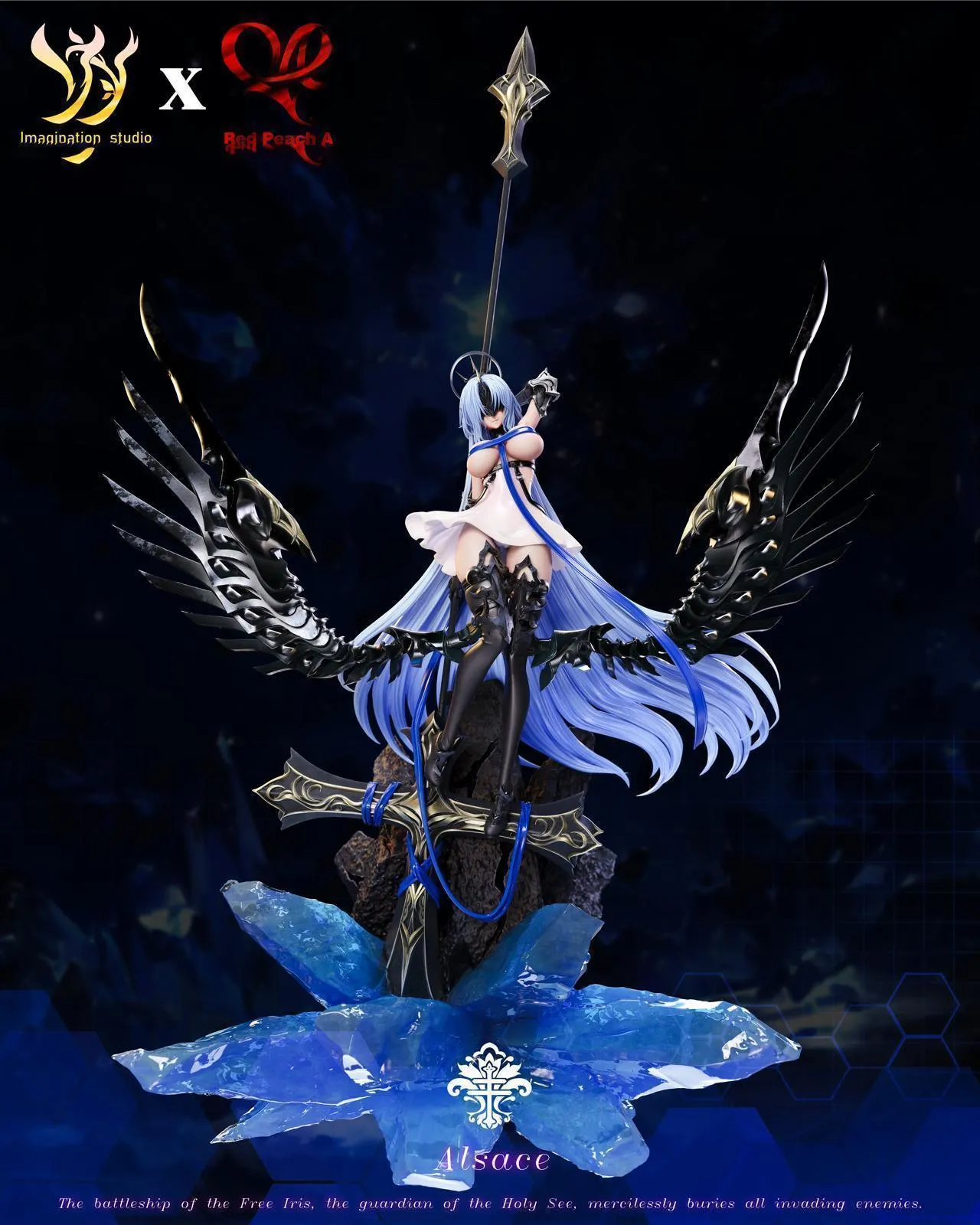 1/6 Scale FFNF Alsace - Azur Lane Resin Statue - Imagination Studio