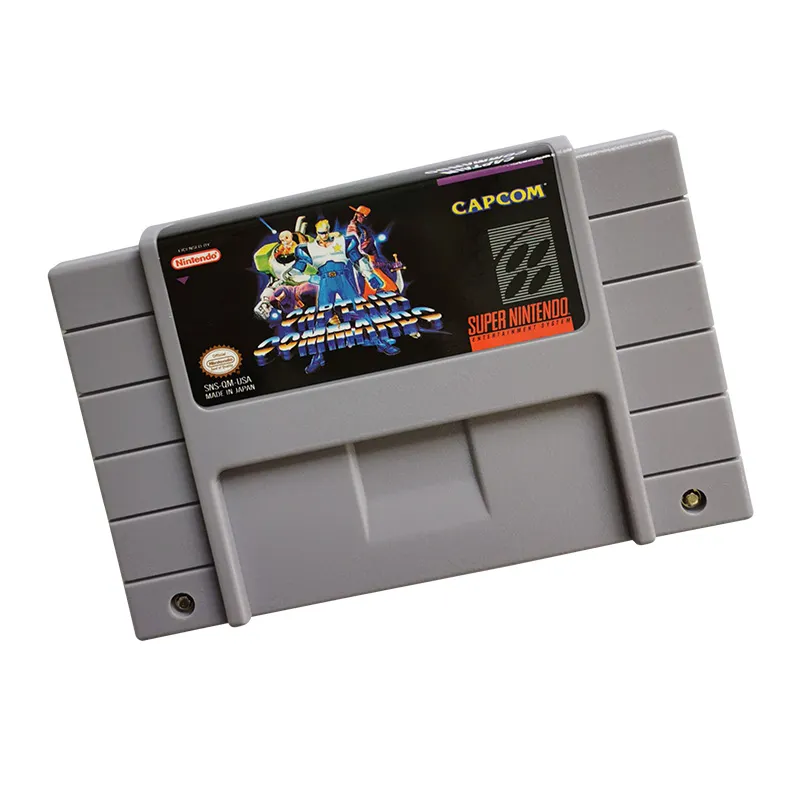 Captain Commando SNES For Super Nintendo Entertainment System - 16 Bit US Version Game Cartridge