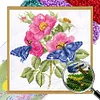 Butterfly - 9CT Partial Beaded Cross Stitch Kit(27x27cm)