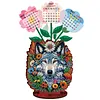 2026&2027 DIY Double Sided Drills Calendar Craft Art Kit Wooden Diamond Painting Calendar Set
