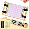 Acrylic Garment Clips Adjustable with Bandage Stretch Tool Screw Screwdriver