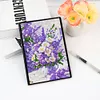 (US Local)5D DIY Flower Diamond Art Painting Notebook Kit Crystal Notepad Sketchbook Gifts