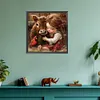 Diamond Painting-DIY Full Round Drill Girl And Animal