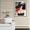 Elegant Lady-Full Round Diamond Painting 30*40cm/40*50cm