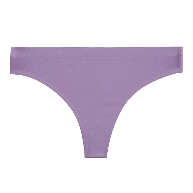 FINETOO Women Thongs Floral Printing Panties for Female Underwear Nylon Seamless Underwear  Panty Sexy Flower G-string Lingerie