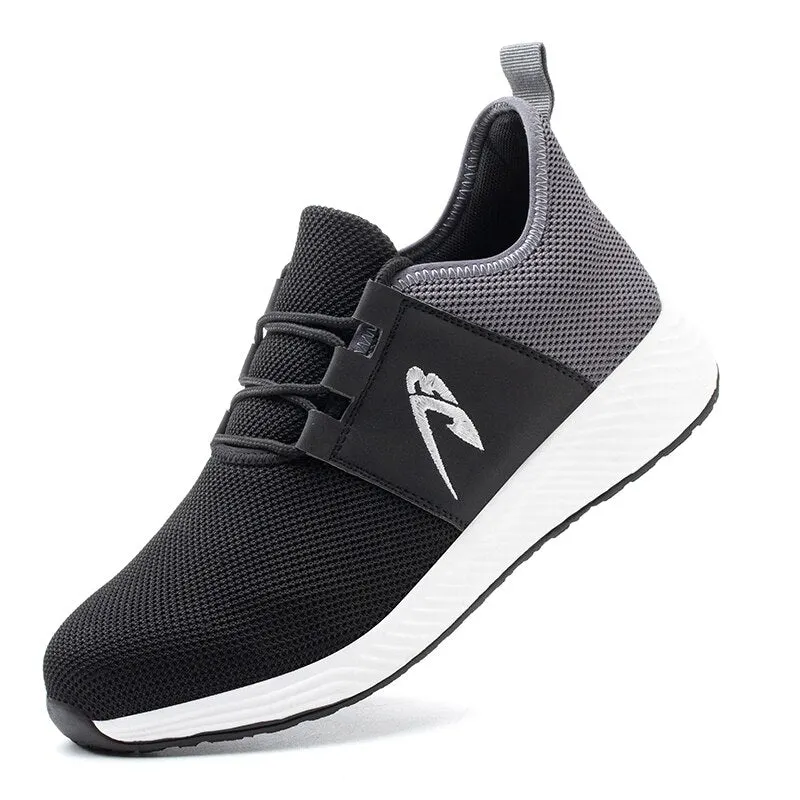 Work Safety Men Shoes Anti-Smashing Working Male Sneakers Indestructible Men's Casual Shoes Lightweight Safety Ankle Boots 2021
