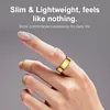 R09 Smart Ring Waterproof Body Temperature Health Sleep Monitor for Men Women