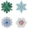 4Pcs Diamond Painting Butterfly Brooch for Wedding Party Gift