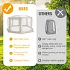 [US Local Warehouse] Bubble Tent for 6-8 Person Portable Transparent Igloo Tent Dome 12x7ft with Rain Cover & Storage Bag Bubble House for Camping Parties and Stargazing