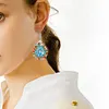 8 Pairs Double Sided Diamond Painting DIY Earring Making Kit for Women Girls