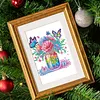 12pcs Gift 5D DIY Square Drill Diamond Painting Kits for Adults Beginners Home Decor Diamonds Paintings Gem Art 5.91x7.09in