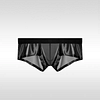 Men's Low Rise Ice Silk Breathable Satin Boxer Briefs