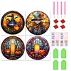 4Pack Halloween-Full Round Diamond Painting(30x30cm)
