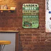 Garden - Vintage Metal Signs - 20*30cm/30*40cm - Warning&Garden