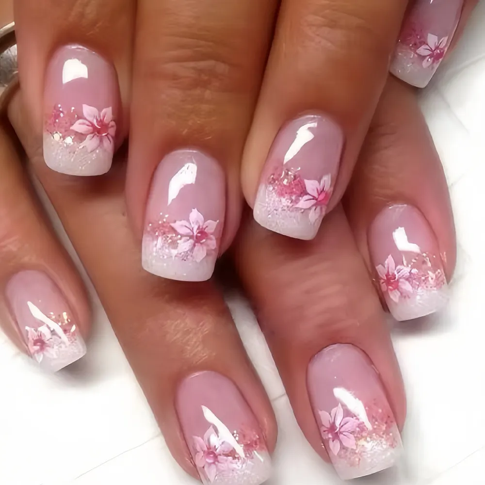 Churchf Churchf Oil Powder Tender Peach Blossom Chinese A Temperament Hot Beauty A Piece Wearing Armour Removable Nail
