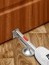 Auxiliary Door Lifter Metal Swivel Lift Tool Foot-Operated Door Panel Elevator