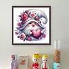 (US Local)Rose Gnome-11CT Stamped Cross Stitch Kit(40x40cm)