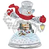 Snowman-Special Shaped Diamond Painting Kit
