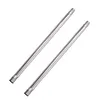 2 sections/set Coiled Tube Retainer Compact Structure Fork Tubes Threaded Pipe for Cross Stitch