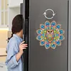 DIY Diamond Painting Double Layer Rotating Fridge Magnet Special Shaped Diamond Art Craft Kit
