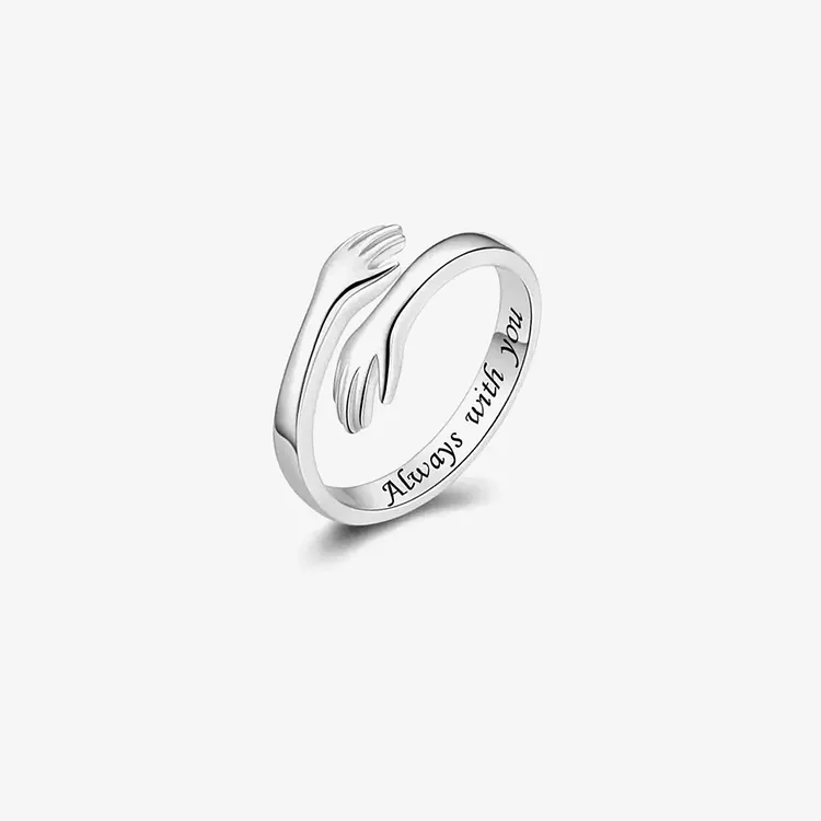 For Daughter - I'm Always With You Hug Ring