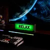 Electric lamp creative desktop decoration ornaments LED light box atmosphere desk lamp hotel outdoor advertising event gift charging night light
