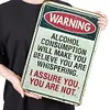 Warning - Vintage Metal Signs - 20*30cm/30*40cm - Warning